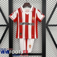 Maillot De Foot Sporting Gijon Domicile Enfant 25 26