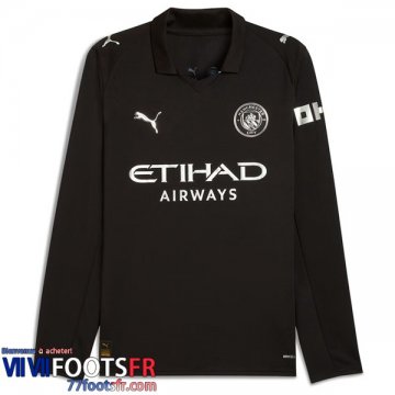 Maillot De Foot Manchester City Exterieur Homme Manche Longue 25 26