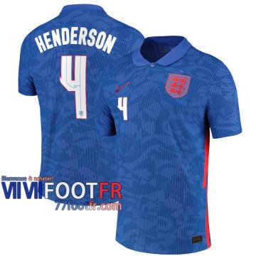 77footfr Angleterre Maillot de foot Henderson #4 Exterieur 20-21