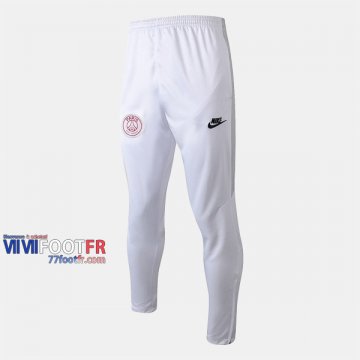 Promo: Le Nouveau Pantalon Entrainement Foot PSG Paris Saint Germain Thailande Blanc Gris 2019/2020