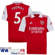 Maillot De Foot Arsenal Domicile Homme 2022 2023 Thomas 5