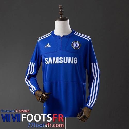 Retro Maillot De Foot Chelsea Domicile Homme Manche Longue 09 10 FG957