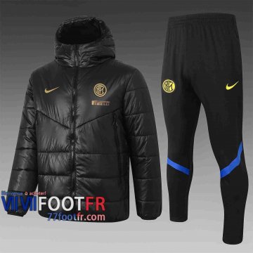 77footfr Veste - Doudoune Foot Inter Milan noir 2020 2021 C07