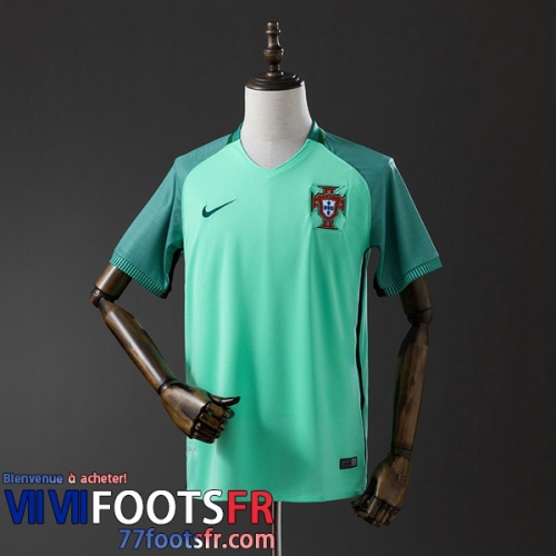 Retro Maillot De Foot Portugal Exterieur Homme 2016 FG1094