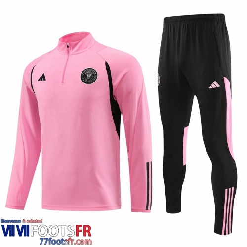 Survetement de Foot Inter Miami rose Homme 2023 2024 A54