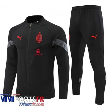 Veste Foot AC Milan Noir Homme 2022 2023 JK578