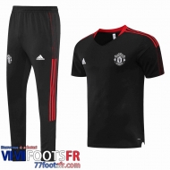T-Shirt Manchester United le noir Homme 2022 2023 PL302