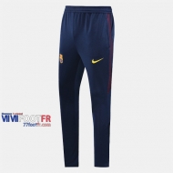 Promo: Les Nouveaux Pantalon Entrainement Foot Barcelone Vintage Bleu Fonce 2019/2020