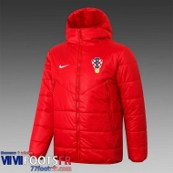 Doudoune Foot Croatie rouge Homme 2022 2023 DD123