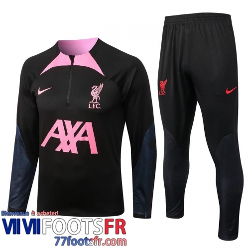 Survetement de Foot Liverpool noir Homme 22 23 TG364