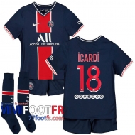 Maillot de foot PSG Neymar Icardi #18 Domicile Enfant 20-21