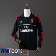Retro Maillot De Foot AC Milan Exterieur Homme Manche Longue 11 12 FG948