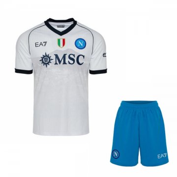 Maillot De Foot Naples Exterieur Enfant 2023 2024