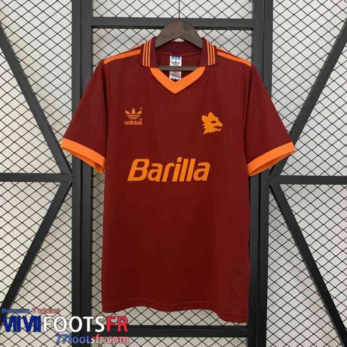 Retro Maillot De Foot Rome Domicile Homme 92 94 FG755