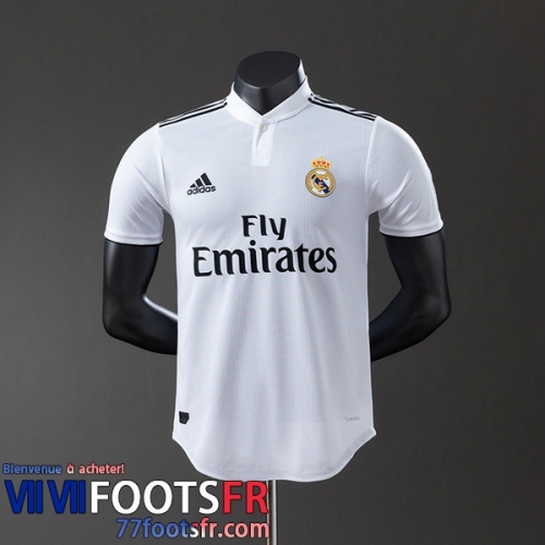 Retro Maillot De Foot Real Madrid Domicile Homme 18 19 FG1006