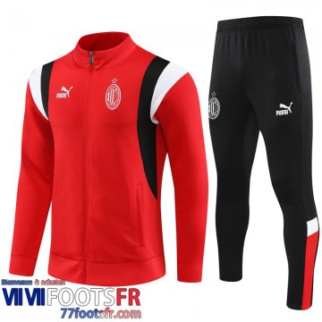 Veste Foot AC Milan rouge Homme 2023 2024 JK787