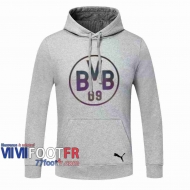 77footfr Sweatshirt Foot Dortmund BVB gris 2020 2021 S29