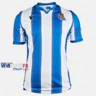 Nouveau Flocage Maillot De Foot Real Sociedad Homme Domicile 2019-2020 Personnalisé :77Footfr