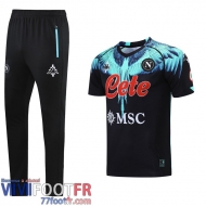 T-shirt SSC Naples Bleu Noir Uomo 2021 2022 PL97