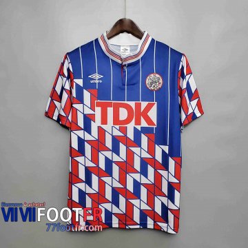77footfr Retro Maillots foot 1990 Ajax Exterieur