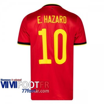 Maillot de foot Belgique E. HAZARD #10 Exterieur EURO 2020