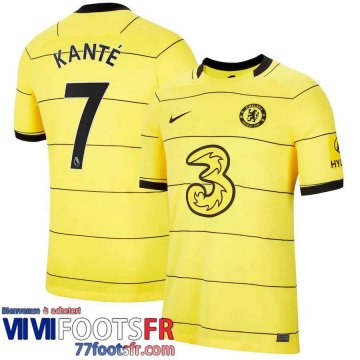 Maillot De Foot Chelsea Extérieur Homme 21 22 # Kanté 7