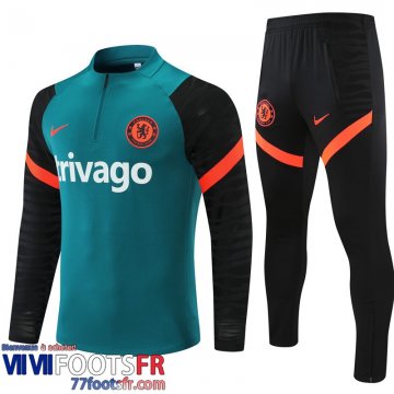 Survetement de Foot Chelsea vert Homme 21 22 TG203