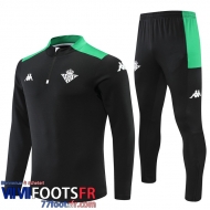 Survetement de Foot Real Betis noir Homme 2022 2023 TG256