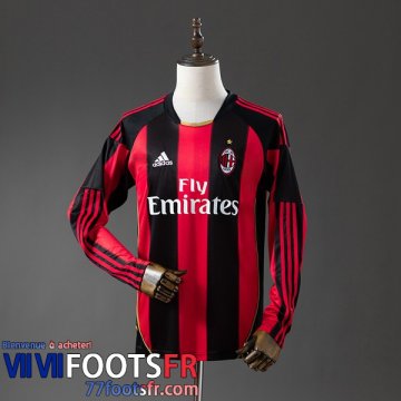 Retro Maillot De Foot AC Milan Domicile Homme Manche Longue 10 11 FG1185