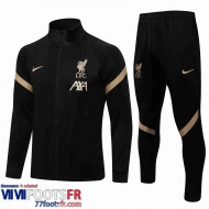 Veste Foot Liverpool Homme noir 2021 2022 JK95