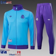 Kit: Veste Foot Real Madrid Enfant 25 26 C678