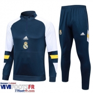 Survetement de Foot Real Madrid bleu Homme 2023 2024 A19