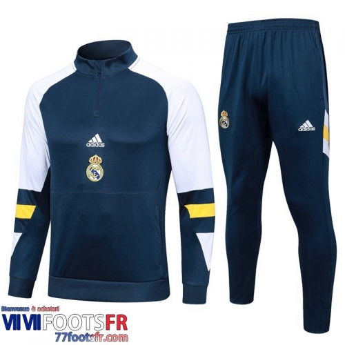 Survetement de Foot Real Madrid bleu Homme 2023 2024 A19