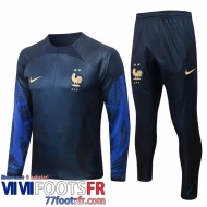 Survetement de Foot France bleu Homme 22 23 TG341