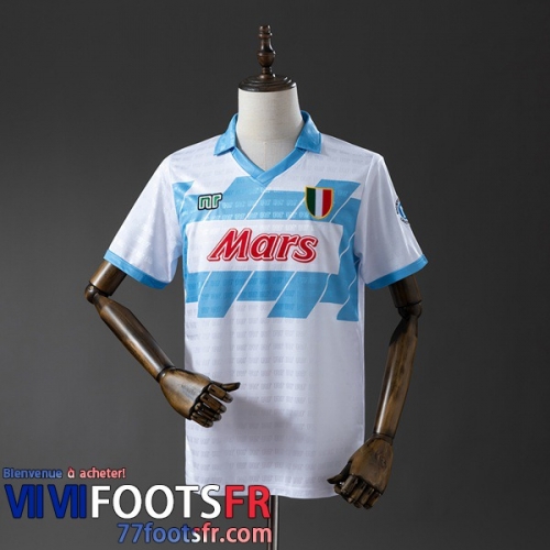Retro Maillot De Foot Naples Exterieur Homme 90 91 FG1206