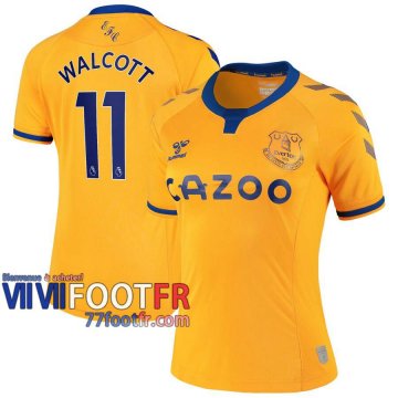 77footfr Everton Maillot de foot Walcott #11 Exterieur Femme 20-21
