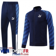 Veste Foot Sport bleu Homme 22 23 JK456