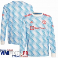 Maillot De Foot Manchester United Extérieur Manche Longue Homme 21 22