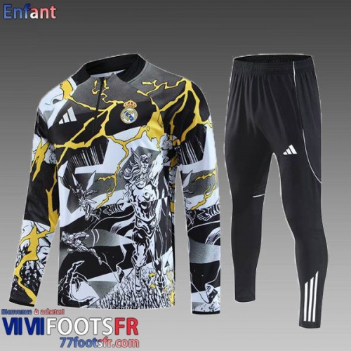 KIT: Survetement de Foot Real Madrid Enfant 25 26 C1018