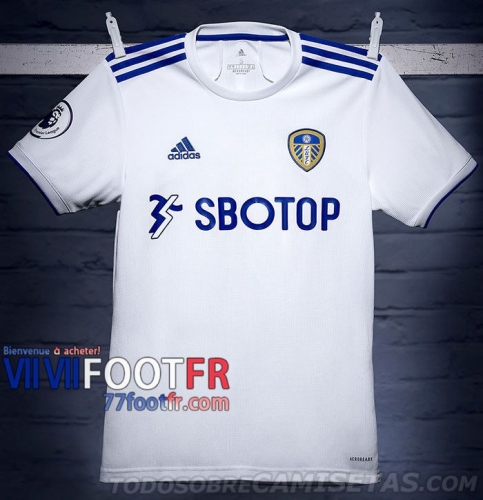 77footfr Leeds United Maillot de foot Domicile 20-21