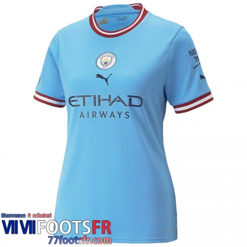 Maillot De Foot Manchester City Domicile Femme 2022 2023