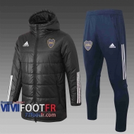 77footfr Veste - Doudoune Foot Boca Juniors noir 2020 2021 C35