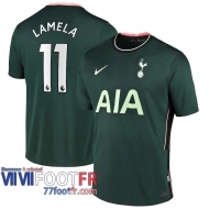 Maillot de foot Tottenham Hotspur David Lamela #11 Exterieur 2020 2021