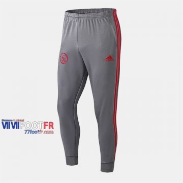 Promo: Nouveaux Pantalon Entrainement Foot Ajax Amsterdam Slim Gris 2019/2020