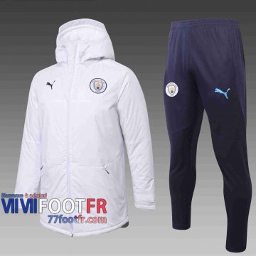 77footfr Veste - Doudoune Foot Manchester City blanc 2020 2021 C37