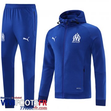 Veste Foot - Sweat A Capuche Marseille rouge Homme 21 22 JK300