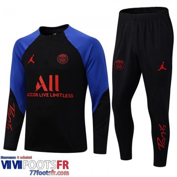 Survetement de Foot PSG Paris noir Homme 2022 2023 TG463