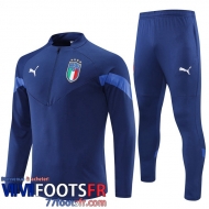 Survetement de Foot Italie bleu Homme 22 23 TG311