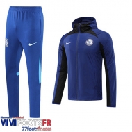Coupe Vent - Sweat a Capuche Chelsea bleu Homme 2022 2023 WK111