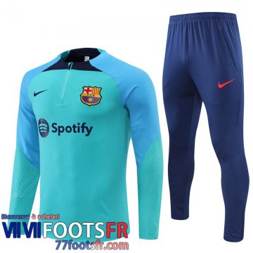 Survetement de Foot Barcelone bleu Homme 22 23 TG307